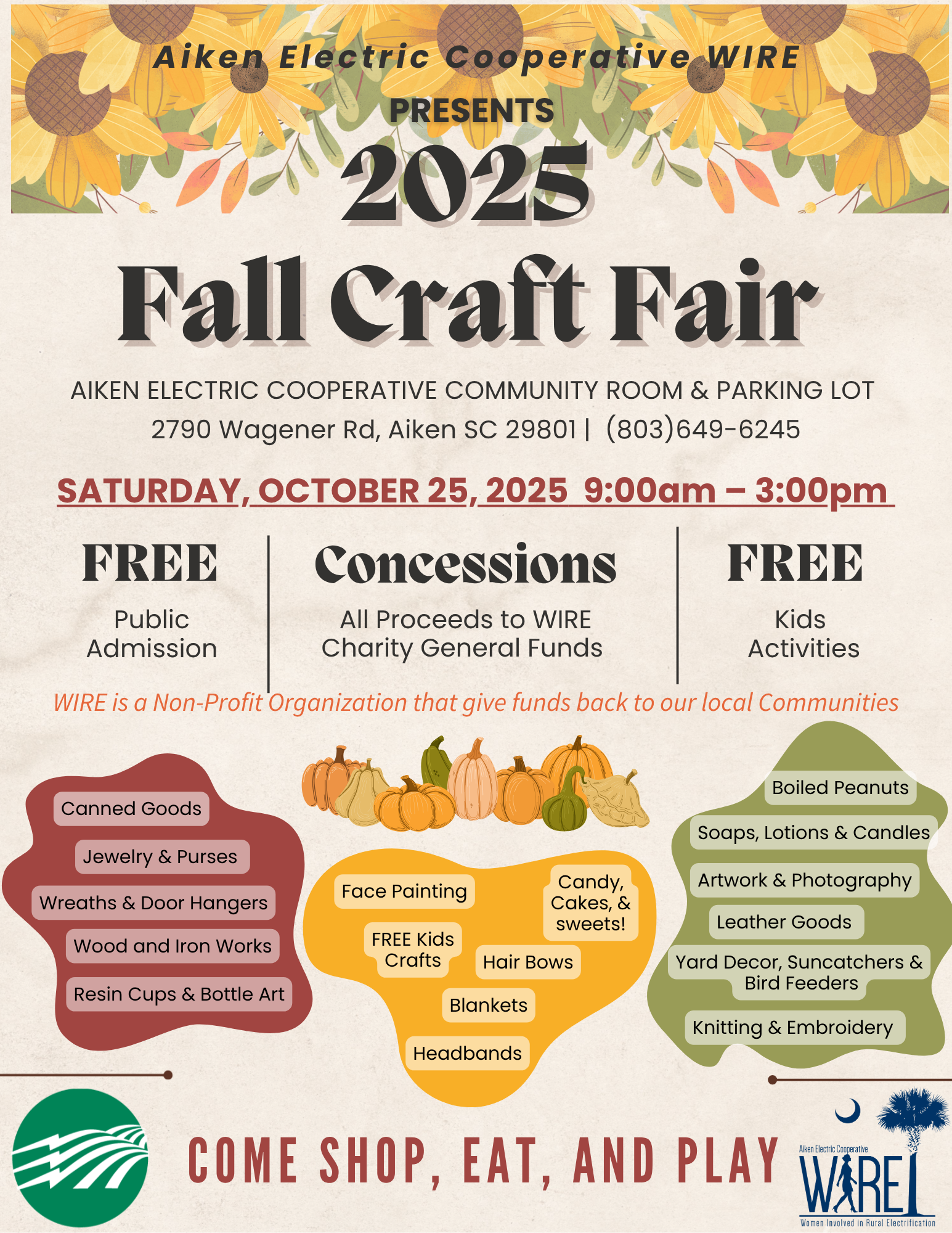 2025 Fall Craft Fair Logo